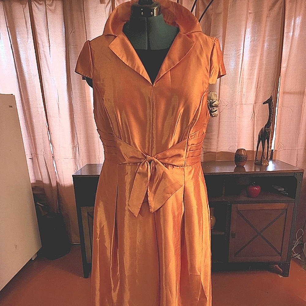 Anna Kevin,Size 16, Orange